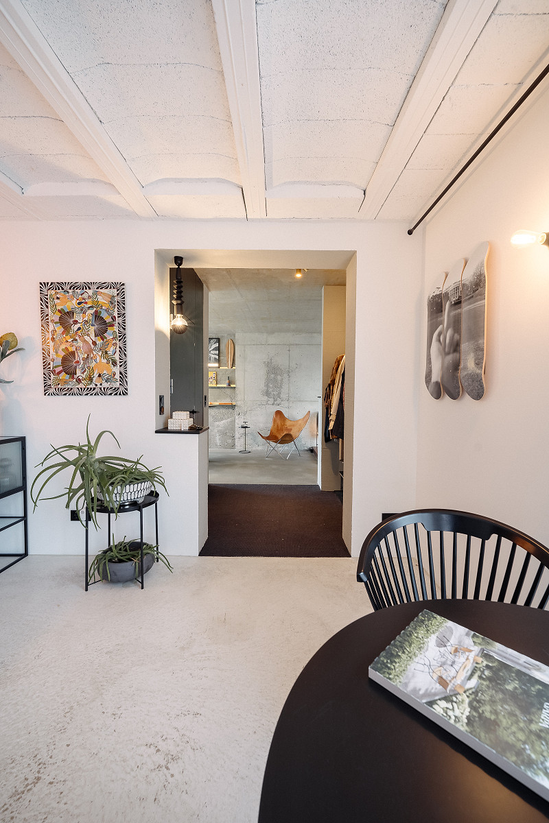 60er Jahre trifft Beton + Glas