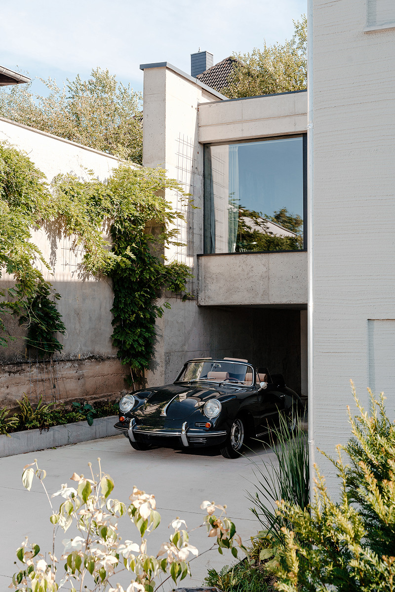 60er Jahre trifft Beton + Glas