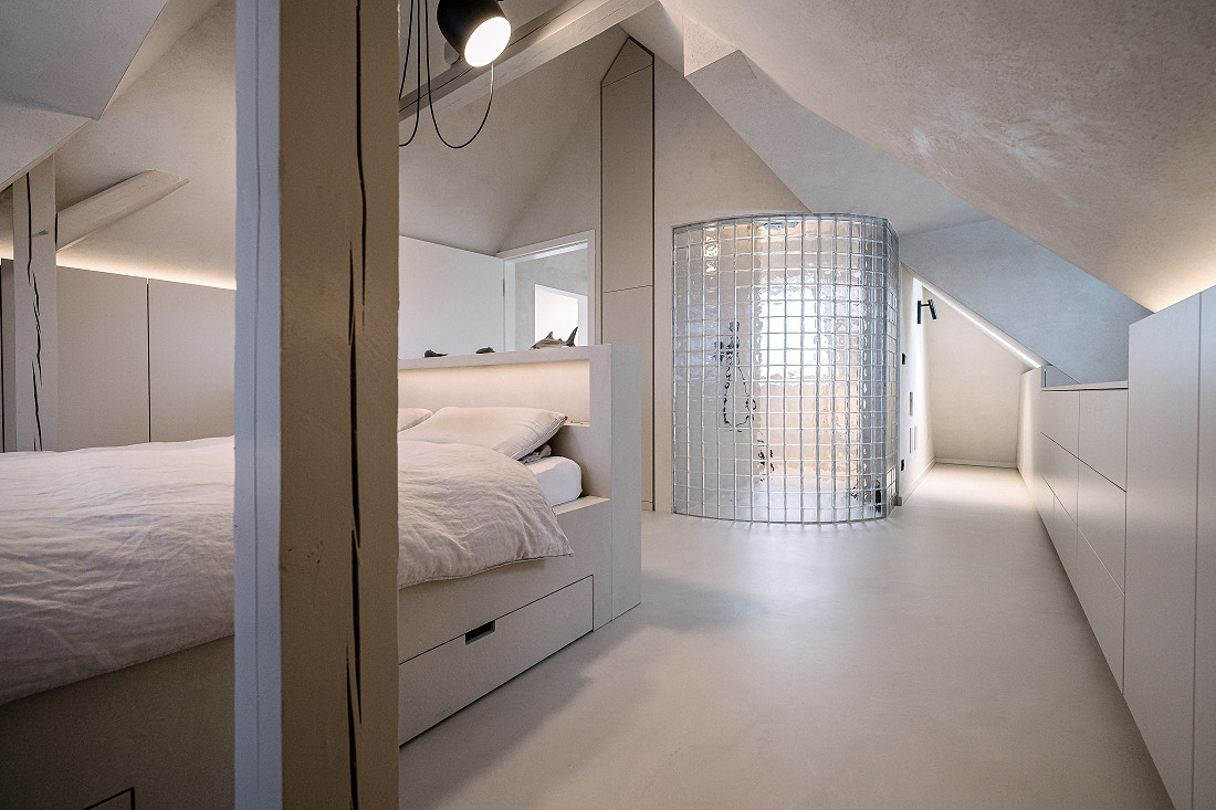 modernes Kaffeemühlenhaus